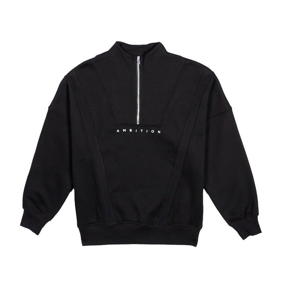 Women’s Quarter Zip Crewneck - AMB Ambition